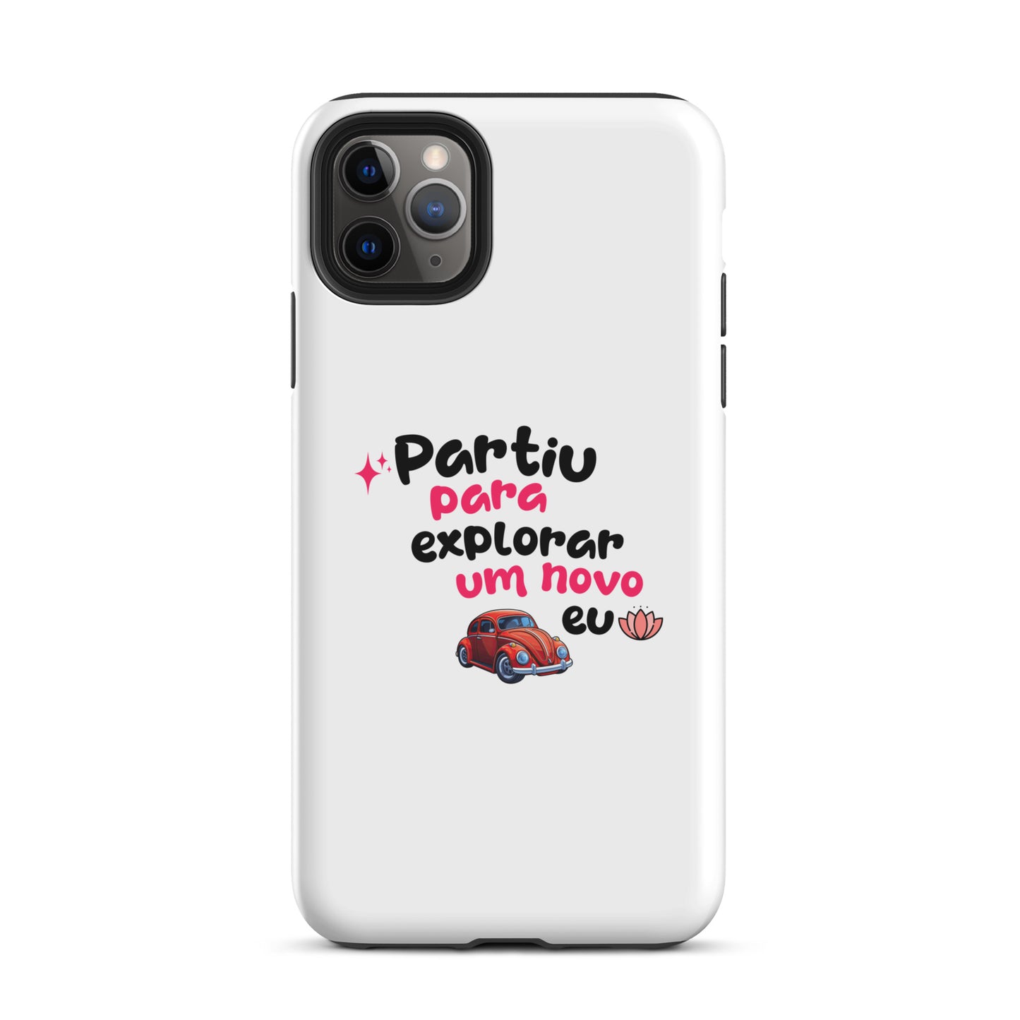 Capa dura para iPhone® - Partiu para explorar um novo EU