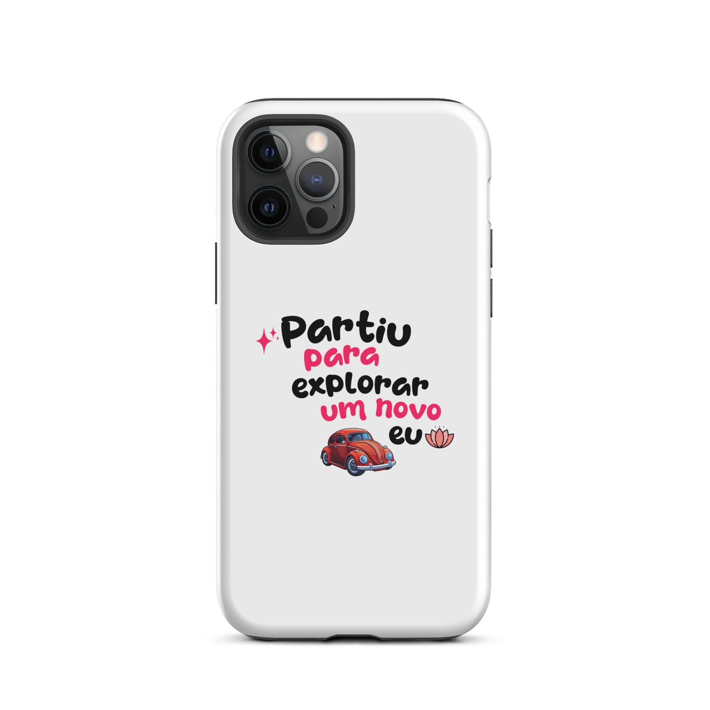 Capa dura para iPhone® - Partiu para explorar um novo EU