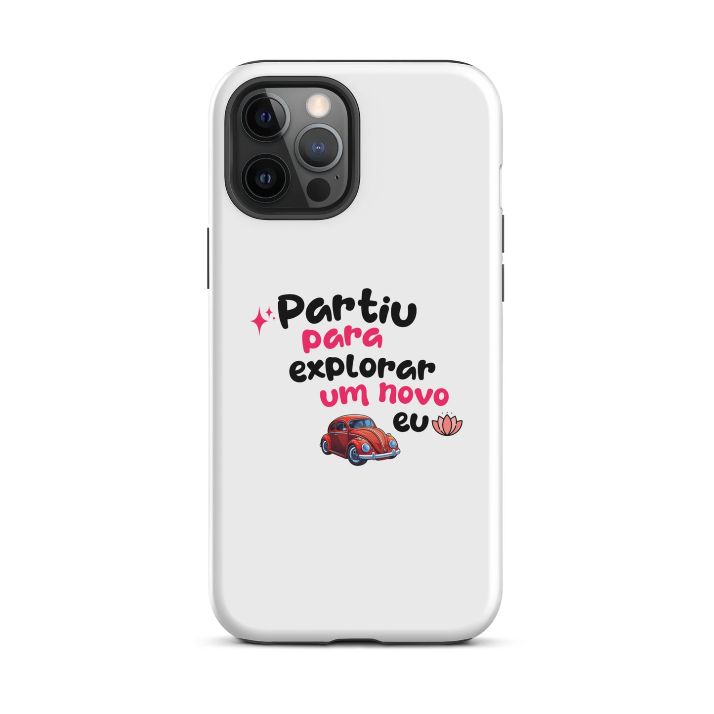 Capa dura para iPhone® - Partiu para explorar um novo EU