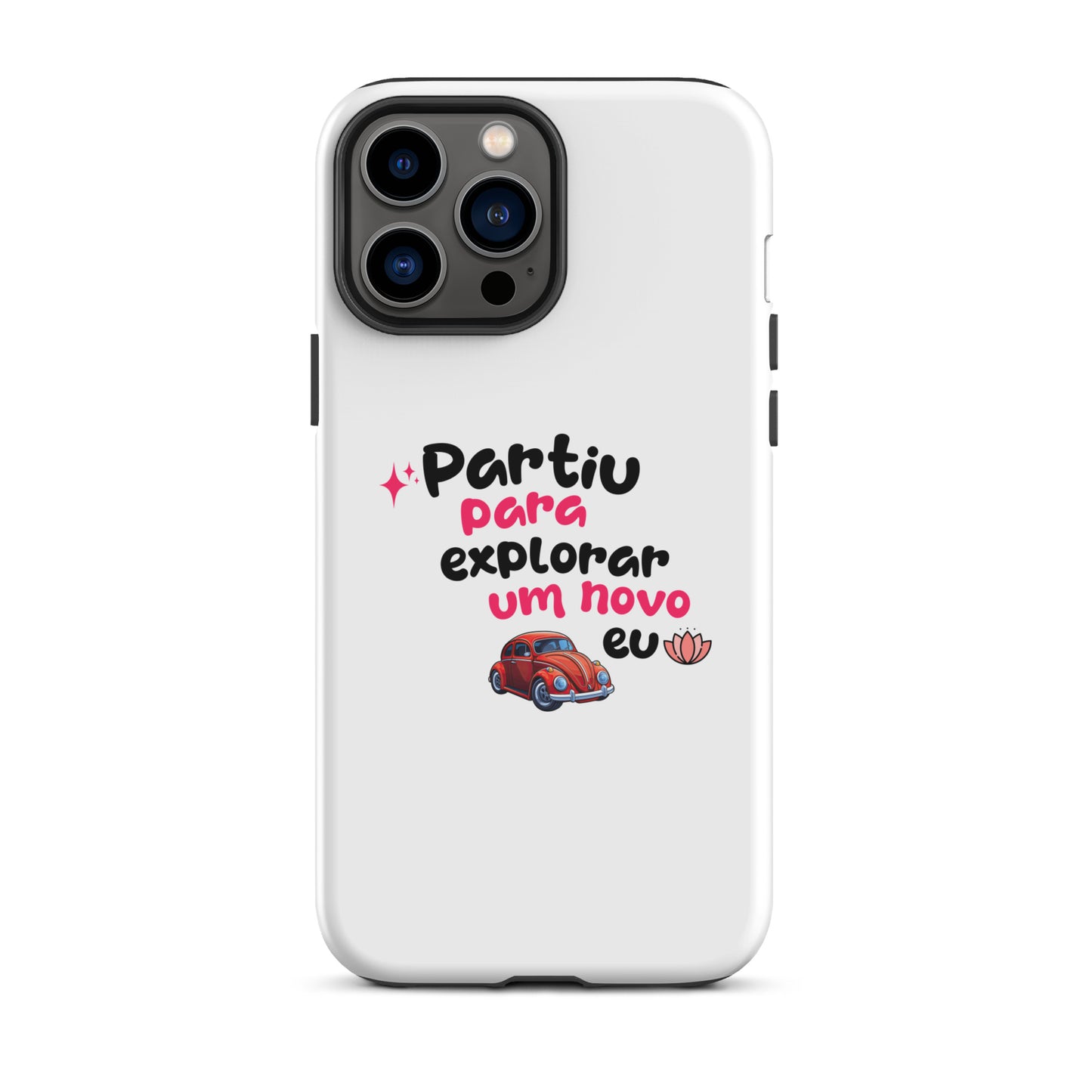 Capa dura para iPhone® - Partiu para explorar um novo EU