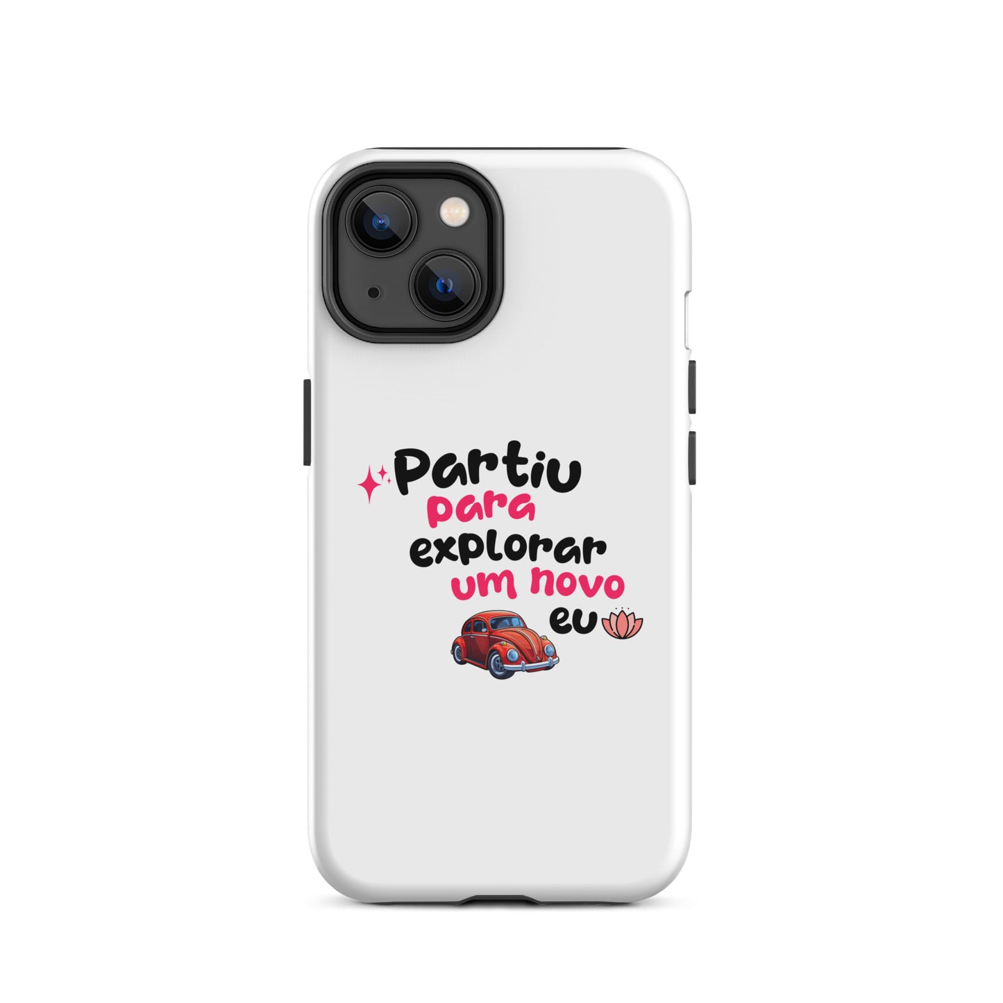 Capa dura para iPhone® - Partiu para explorar um novo EU