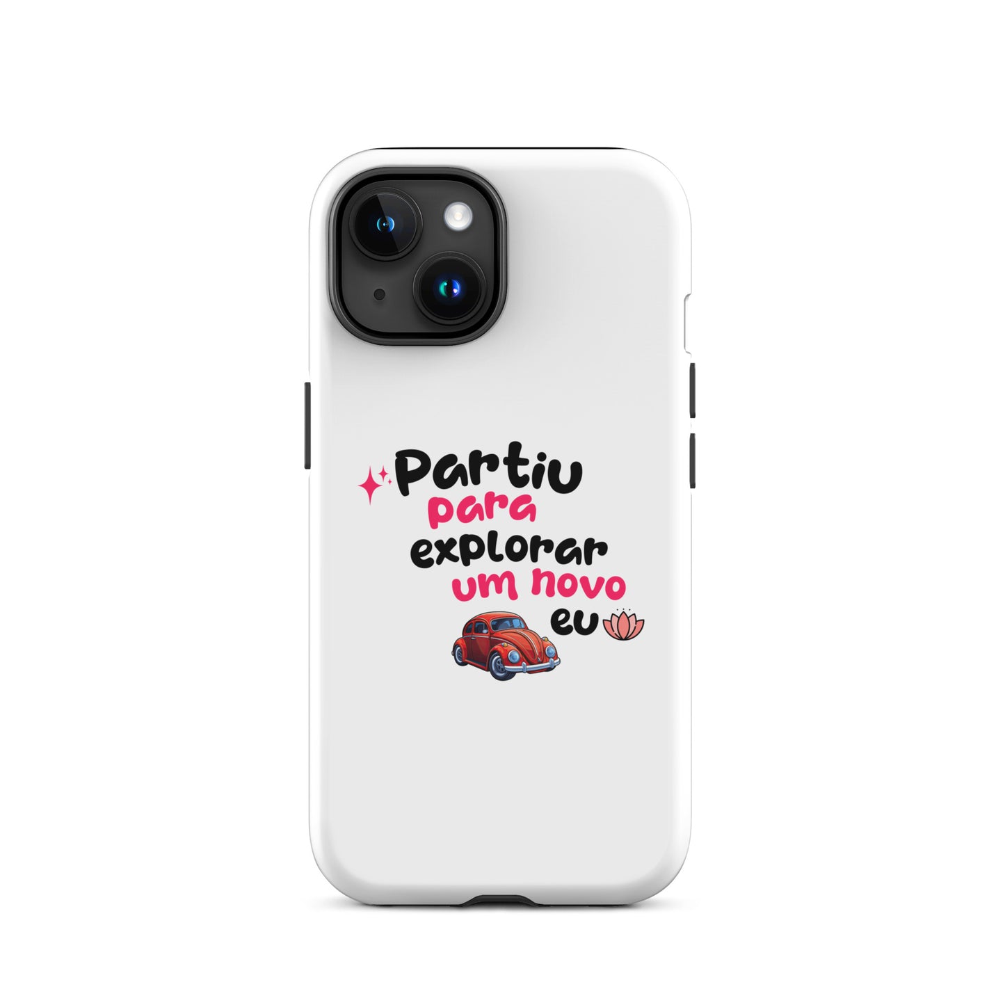 Capa dura para iPhone® - Partiu para explorar um novo EU