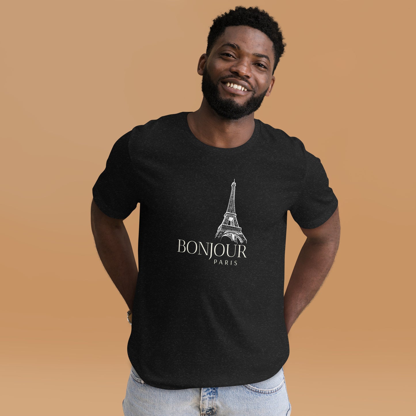 Camiseta unissex - BONJOUR PARIS