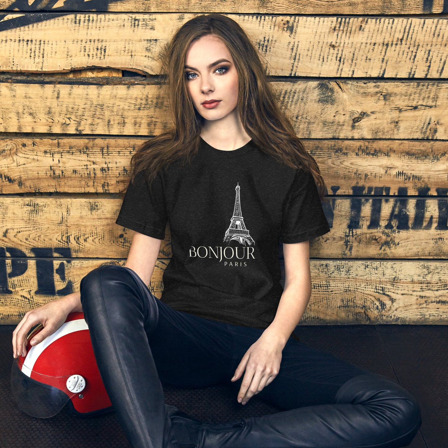 Camiseta unissex - BONJOUR PARIS