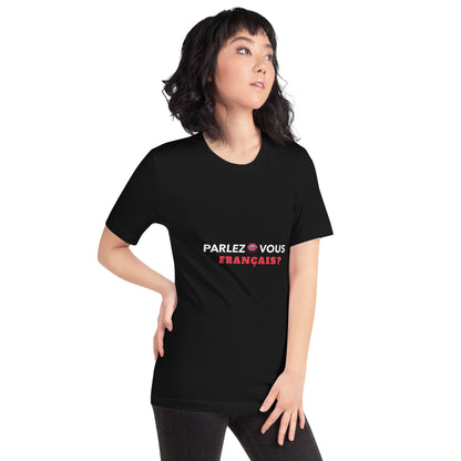 Camiseta unissex - PARLEZ-VOUS FRANÇAIS?