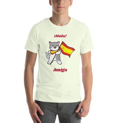 Camiseta unissex - Gato espanhol