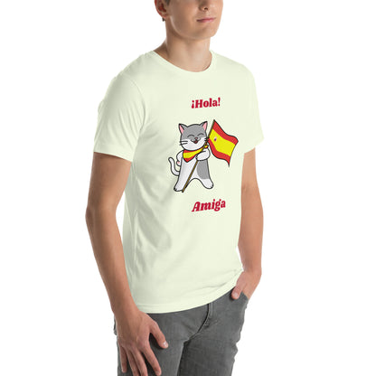 Camiseta unissex - Gato espanhol