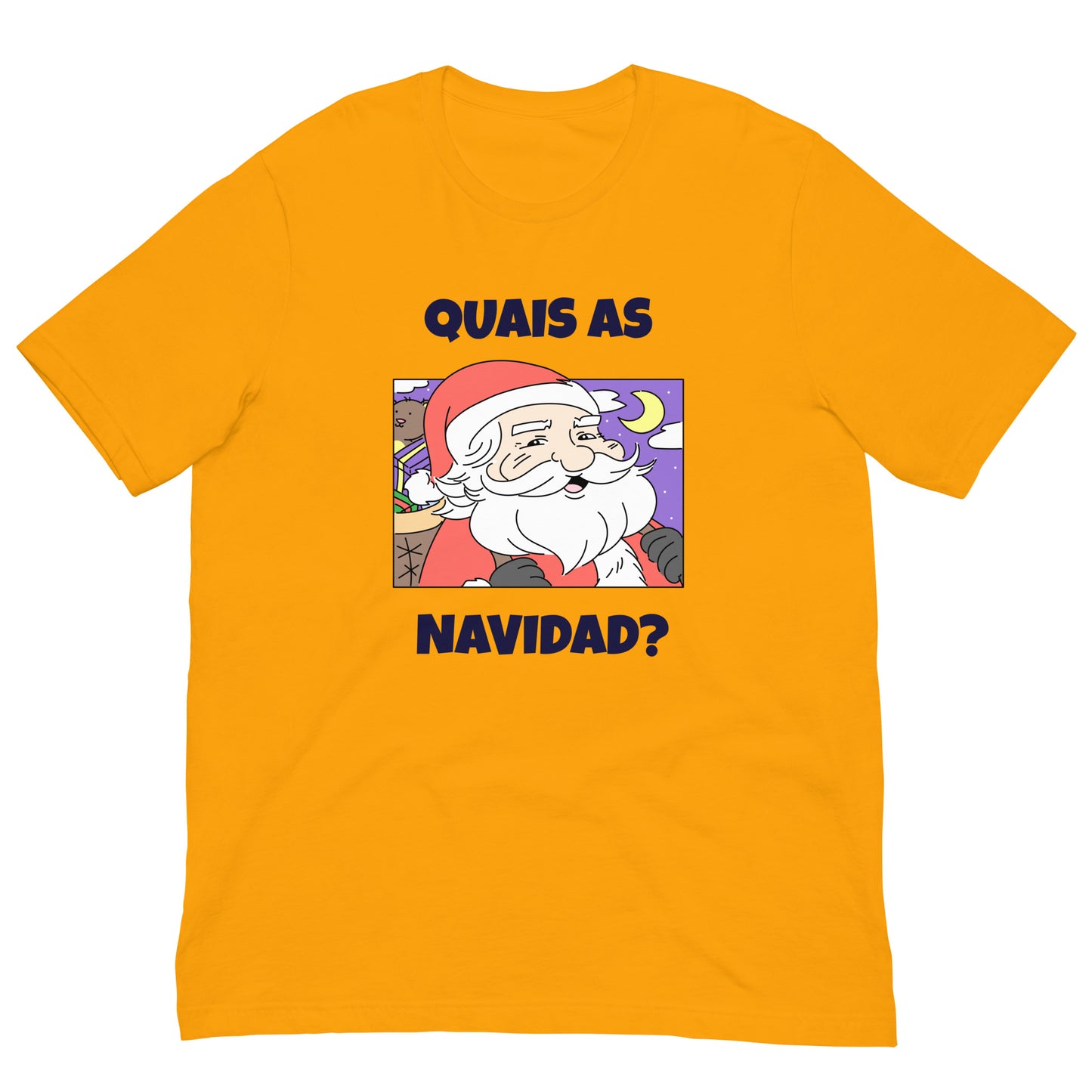 Camiseta unissex - quais as navidad?