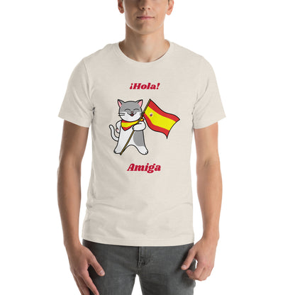 Camiseta unissex - Gato espanhol