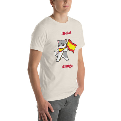 Camiseta unissex - Gato espanhol