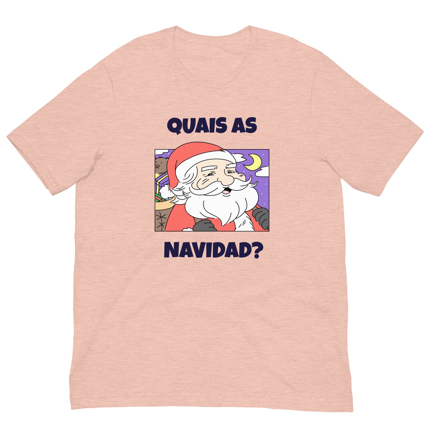 Camiseta unissex - quais as navidad?