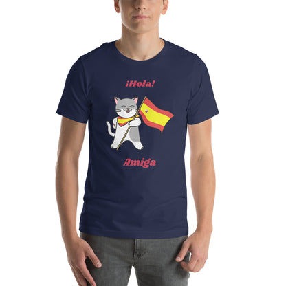 Camiseta unissex - Gato espanhol