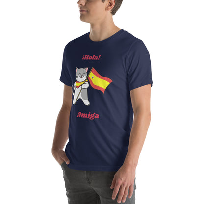 Camiseta unissex - Gato espanhol