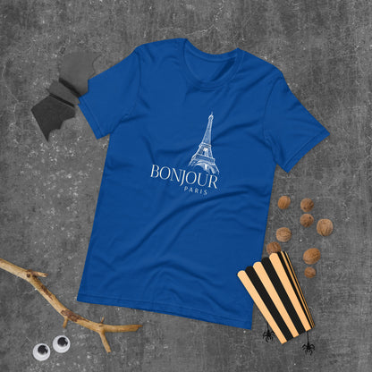 Camiseta unissex - BONJOUR PARIS