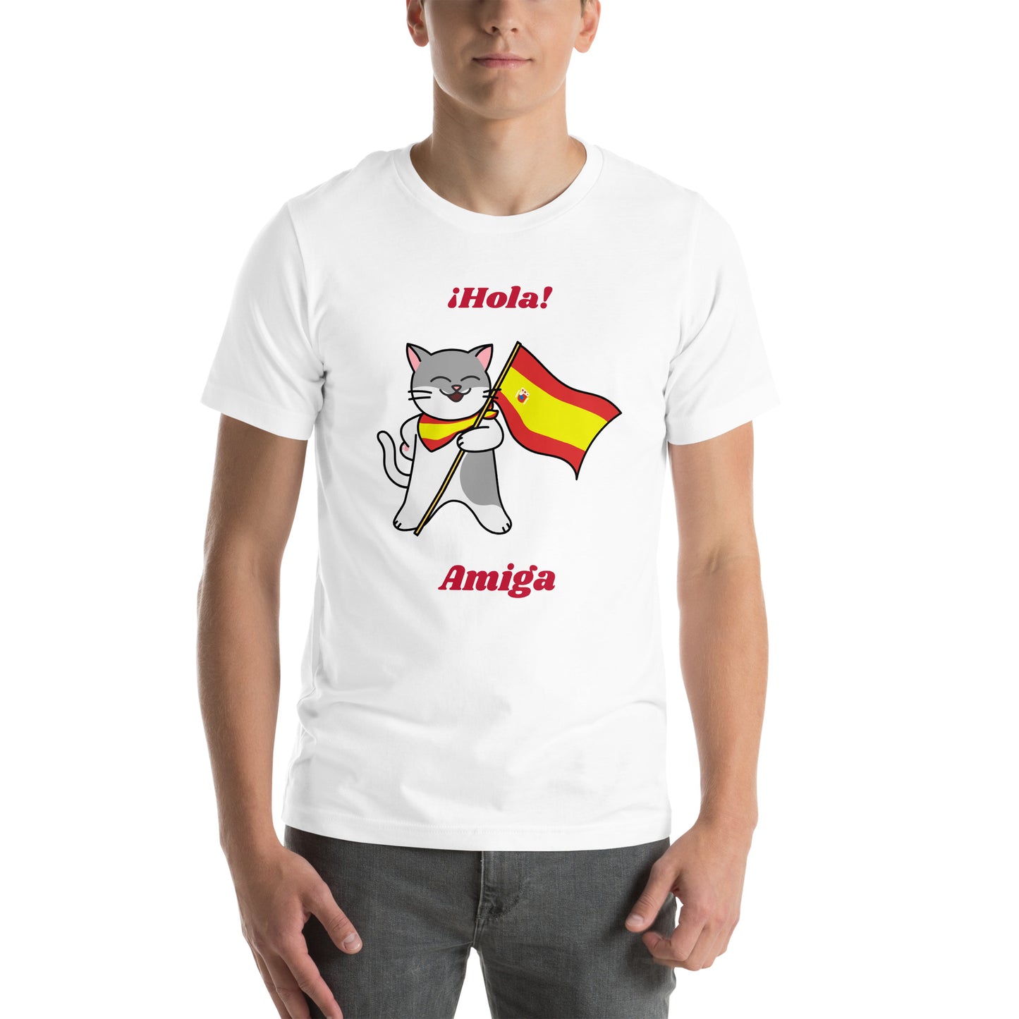 Camiseta unissex - Gato espanhol