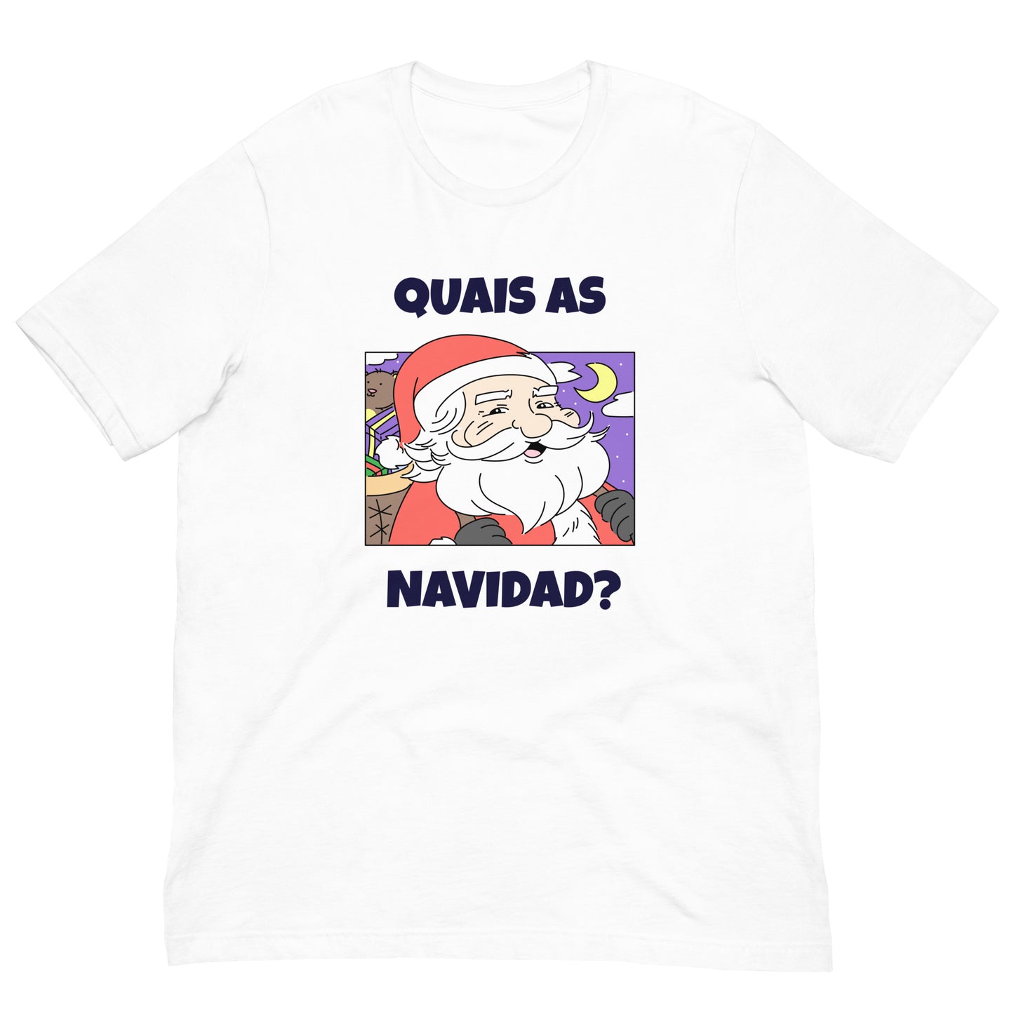 Camiseta unissex - quais as navidad?