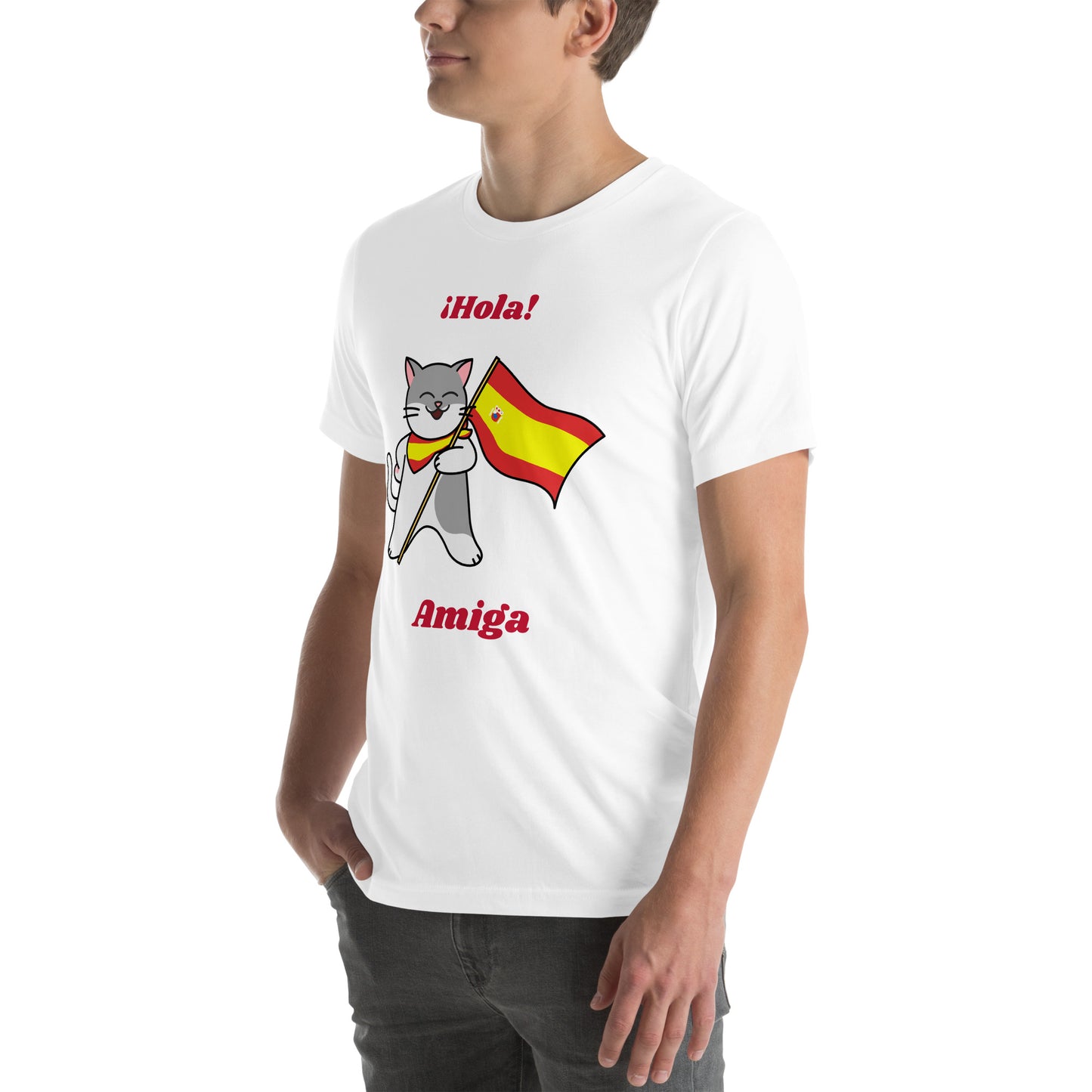 Camiseta unissex - Gato espanhol