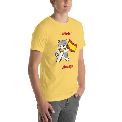 Camiseta unissex - Gato espanhol